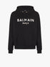 BALMAIN PARIS PRINTED HOODIE